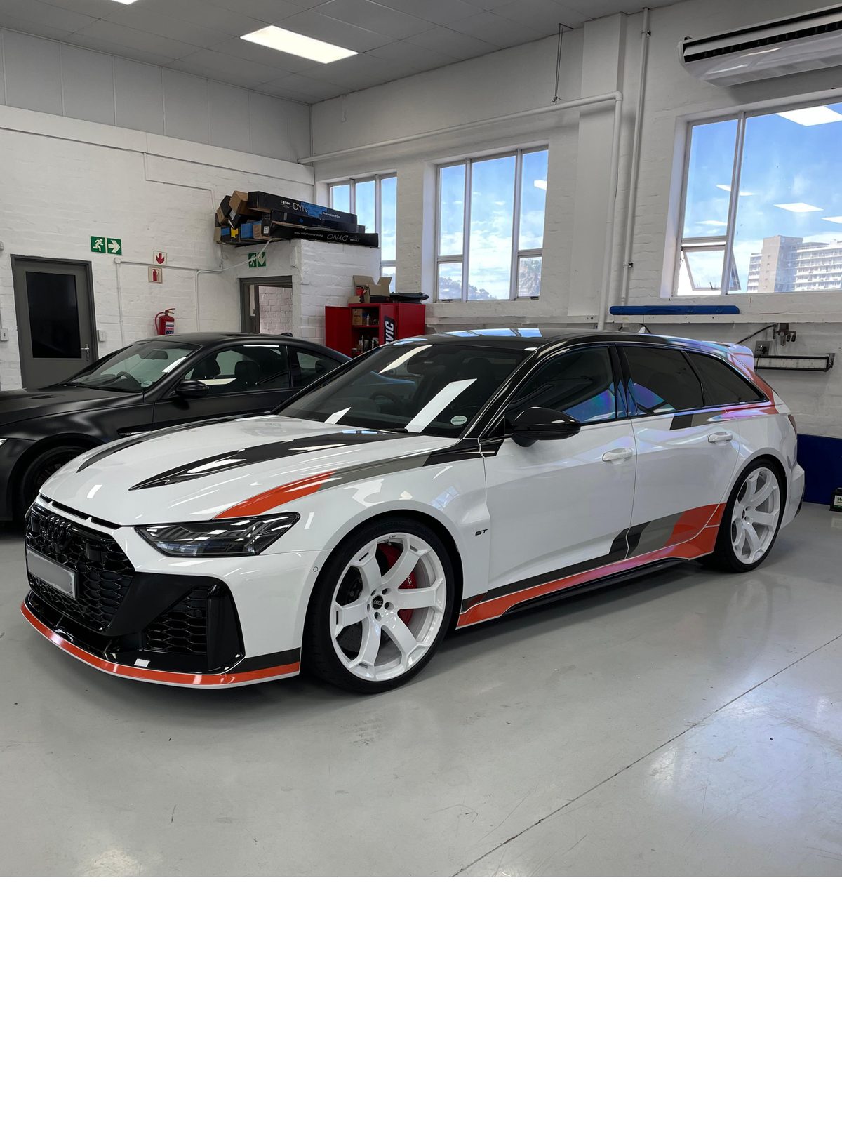 Audi RS6 GT custom PPF wrap by WrapAfrica