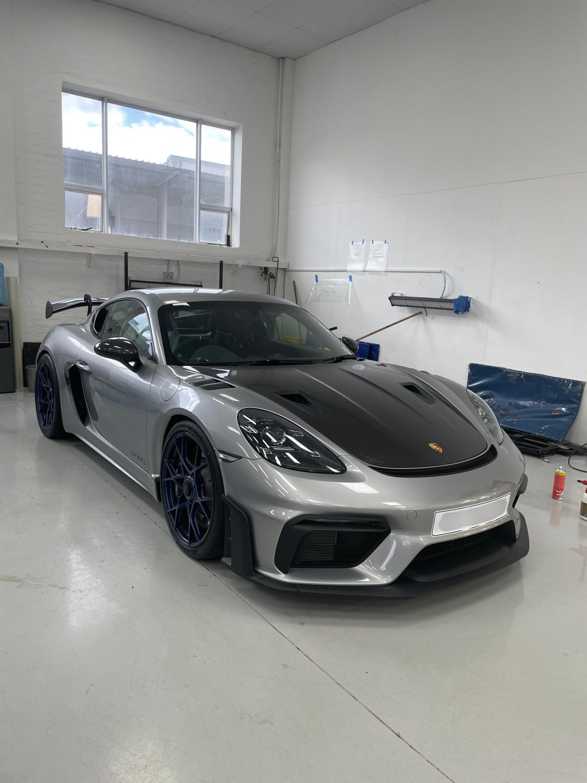 Porsche Cayman GT4 RS wrapped by WrapAfrica
